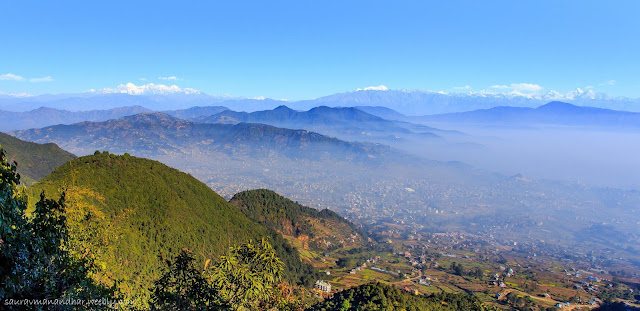 Kathmandu View from Chandragiri Hills