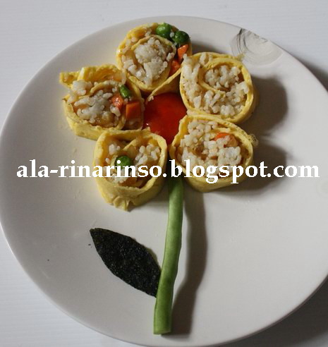 Dapurnya Rina Rinso: Nasi Goreng Bunga