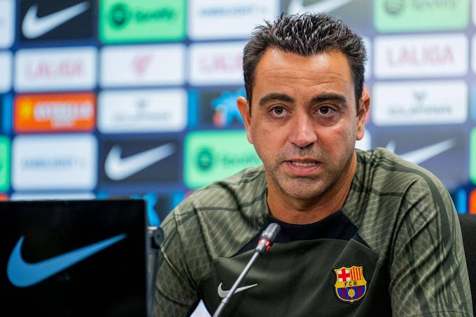 Xavi’s conference ahead of the game against Celta Vigo. 