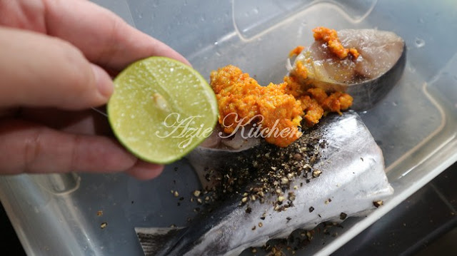 Ikan Tenggiri Bakar Lauk Wanita Dalam Pantang - Azie Kitchen
