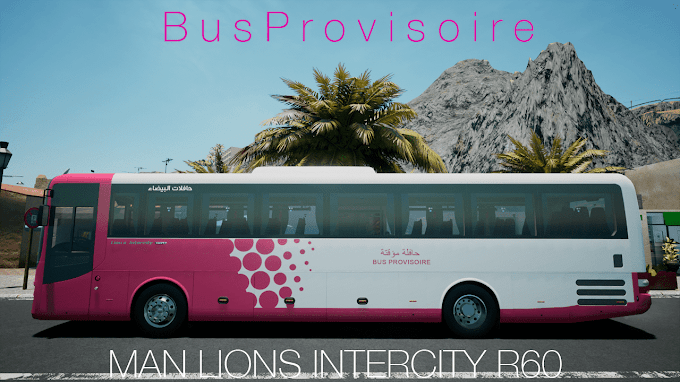 Tourist Bus Simulator - Repaint Alsa Casablanca - Bus MAN Lions Intercity - Type R60