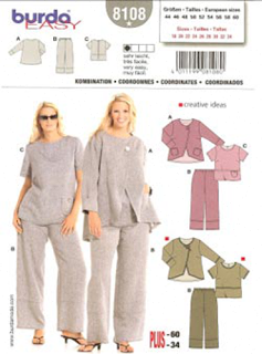 image: Burda pattern 8108