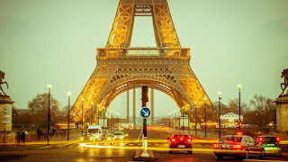 Virgo travel to Paris Eiffel Tower 