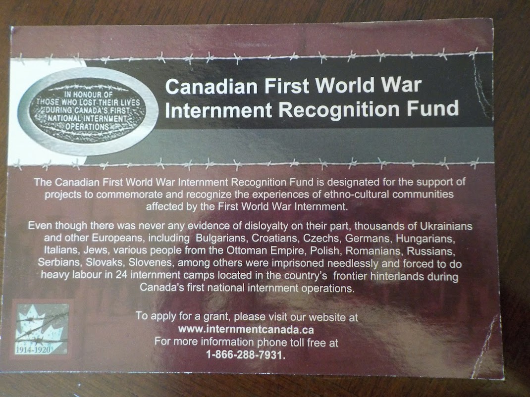 Click on pic - Internment Canada