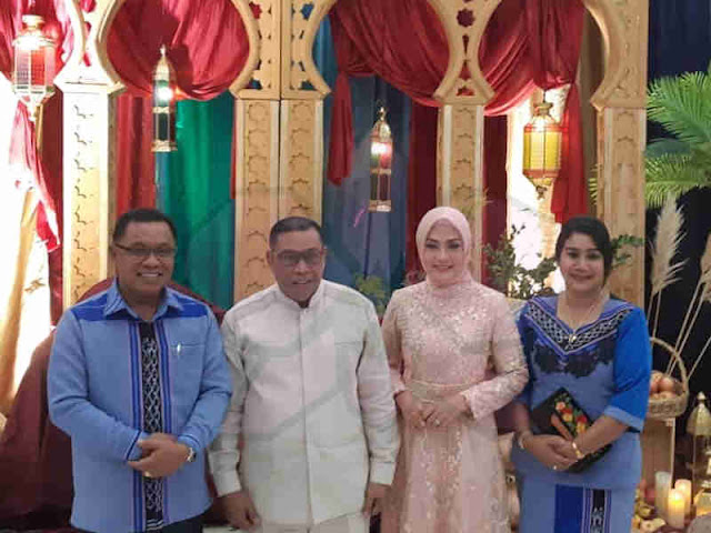 Petrus Fatlolon Silaturahmi Idul Fitri ke Murad Ismail