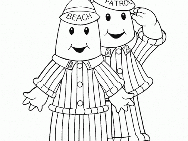 Bananas in Pyjamas Coloring Pages | Coloring Pages to Print