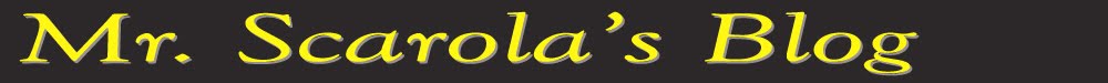 Mr.Scarola's Blog