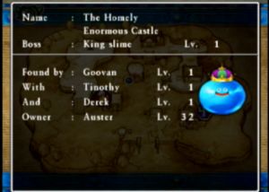 Dragon Quest VII Fragments of the Forgotten Past 3DS King Slime monster collection