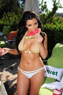 Kim Kardashian bikini