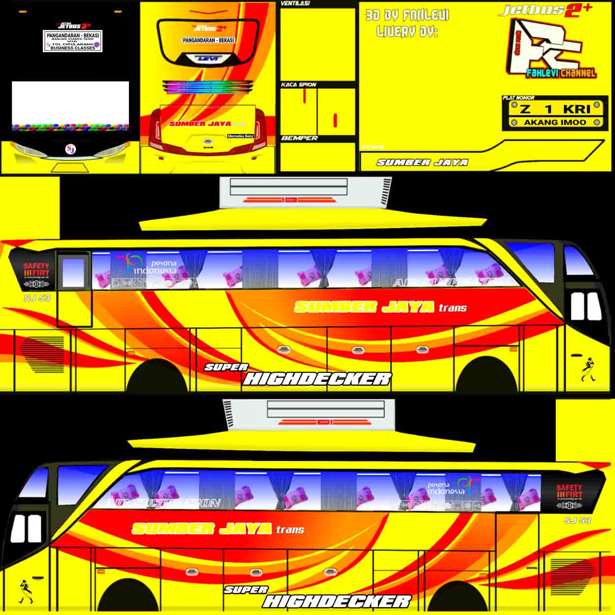 livery sumber jaya terbaru