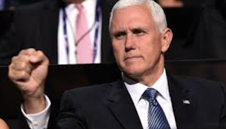  Vice President Mike Pence stops in for an unscheduled chat with billionaire Charles Koch 