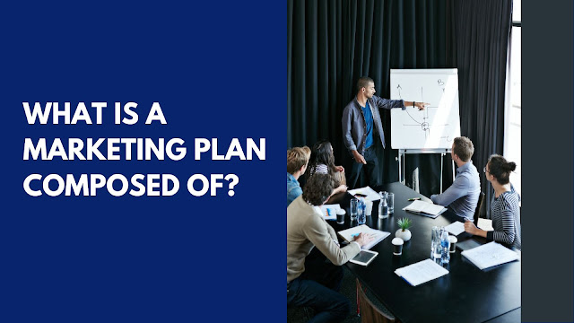 What is a marketing plan composed of?