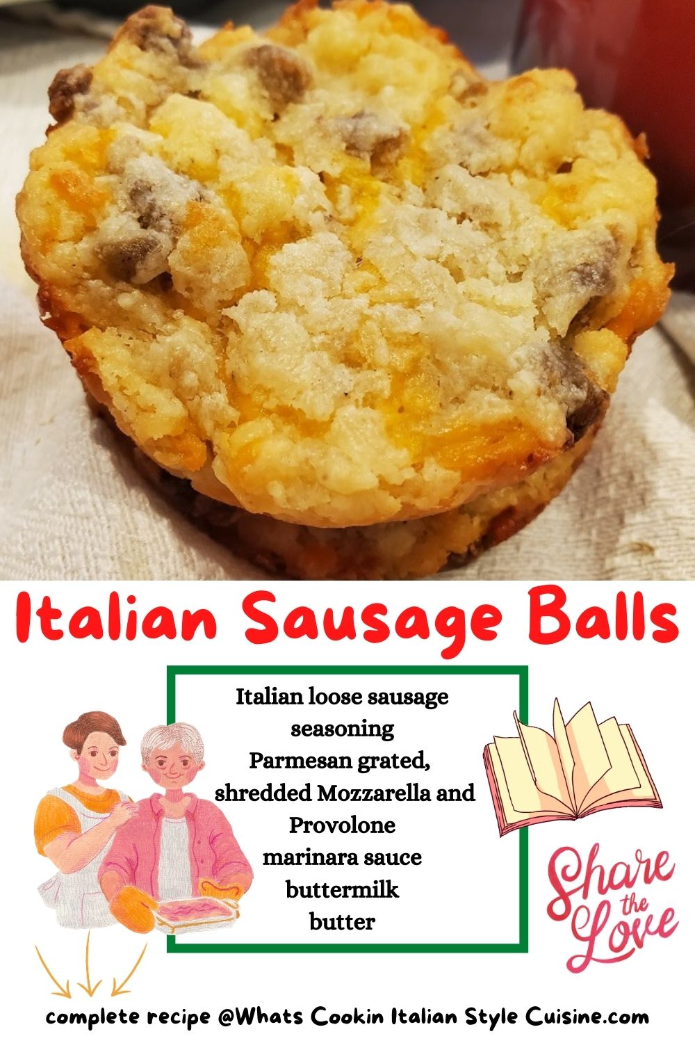 this is a pin for later on how to make sausage balls