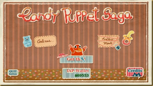 Candy Puppet Sagaタイトル