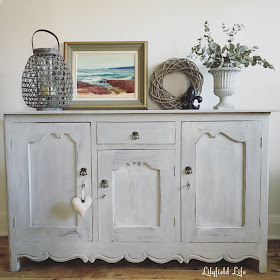 Grey washed french style sideboard by Lilyfield Life