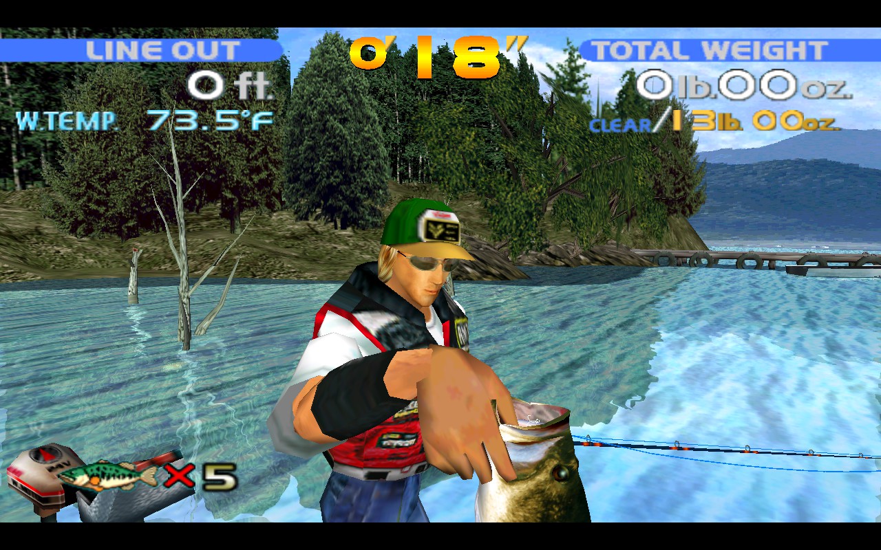 AoM: Video Games: SEGA Bass Fishing (PC) (2001)