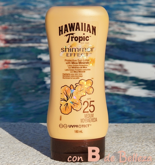 Shimmer effect de Hawaiian tropic