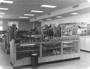 VC Gift Shop, Feb 16, 1958. Hewitt 0947-1