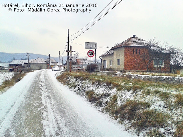 Hotarel, Bihor, Romania 21 ianuarie 2016. Hotarel, Bihor, Romania 21.01.2016 ; satul Hotarel comuna Lunca judetul Bihor Romania