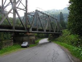 Закарпатская область, жд мост