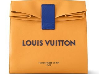 Este "bolso para sándwich" es uno de los últimos diseños de  Louis Vuitton. 