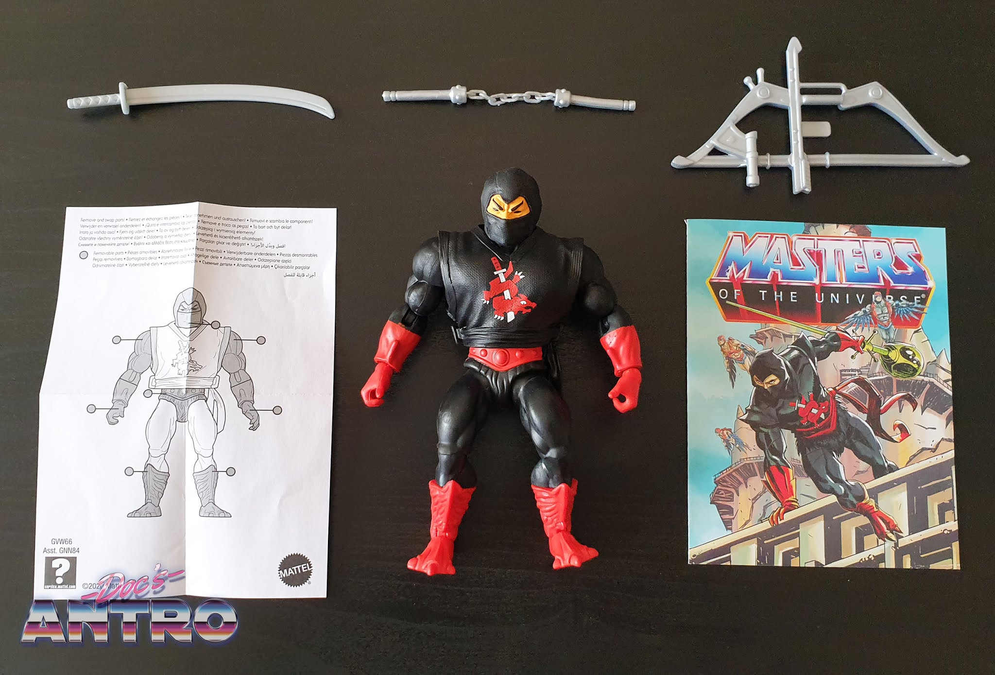 Masters of the Universe Origins Roboto Zodac Ninjor recensione