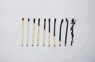 Burn Match Sticks