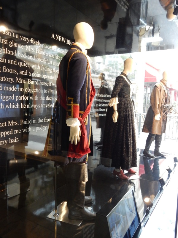 Outlander costume exhibit