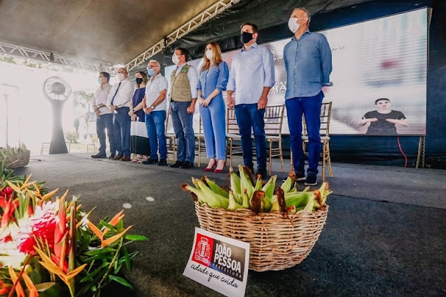 Cícero Lucena e ministro da Cidadania inauguram nova sede do Bolsa Família em João Pessoa