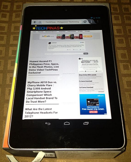 google nexus 7 tablet philippines