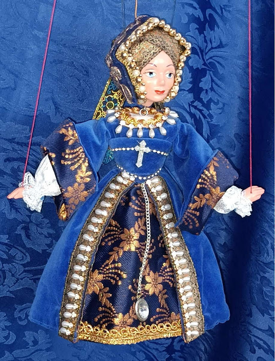 Pelham Puppet redressed, Catherine of Aragon, Six Wives of Henry VIII, Tudor