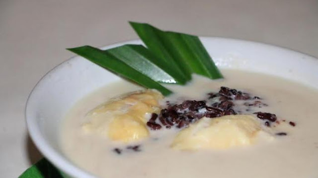 Wedang Durian Ketan Hitam di Oemah Duren Ruby Semarang 