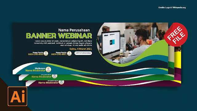 Free Banner Seminar : Download Kumpulan Spanduk Seminar Coreldraw Gratis