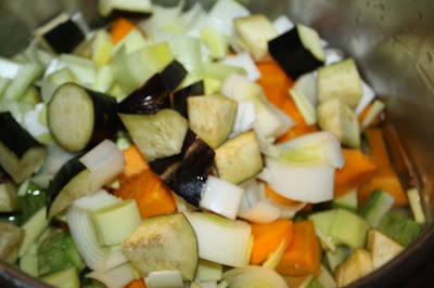 ricetta minestrone melanzane