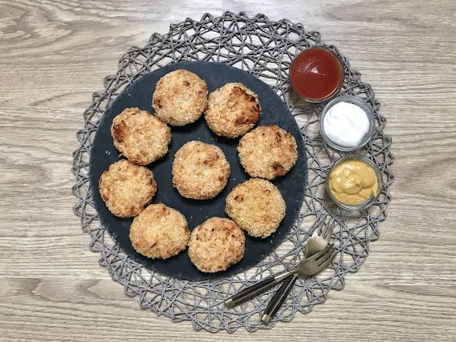 Cómo hacer NUGGETS CASEROS DE POLLO en FREIDORA DE AIRE.