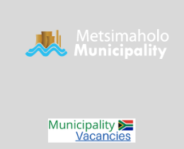 Finance Internships At Metsimaholo Local Municipality 2022