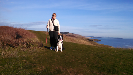 San Juan Island pose