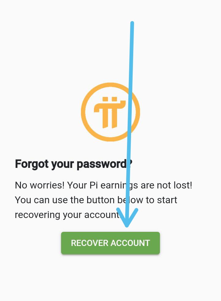 How To Recover Your Pi Account