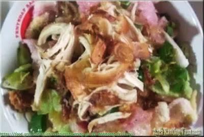 Salad Kedondong dengan Ayam Suir