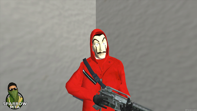 MTA SA Lá Casa De Papel Skin Scripti