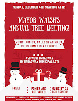 Mayor Walsh Tree Lighting