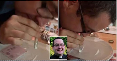 Catholic Priest Gumagamit ng Cocaine Caught on Video!