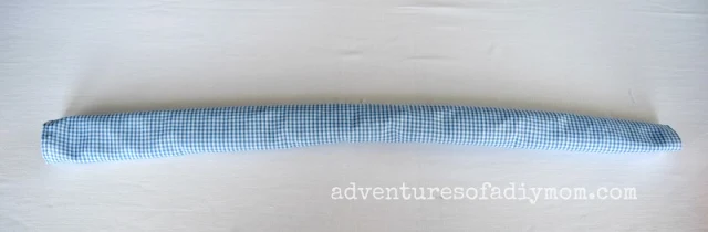 fabric tube for scrunchie