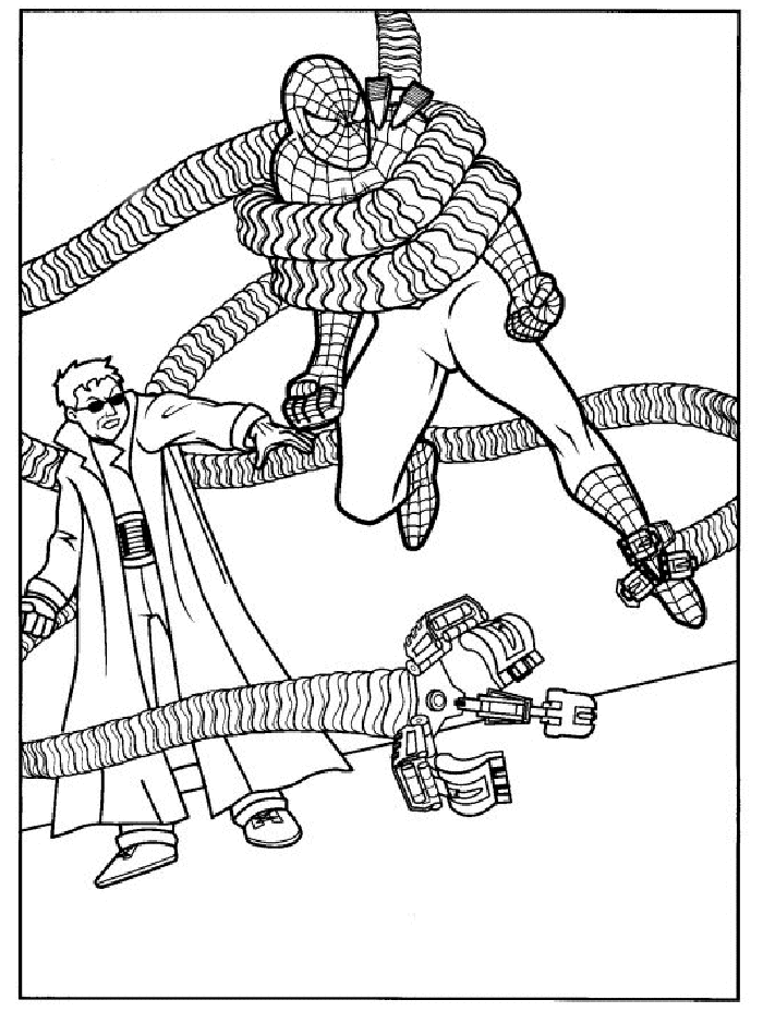 Download Kids Zone: Coloring Pages - Spiderman 01Kids Zone