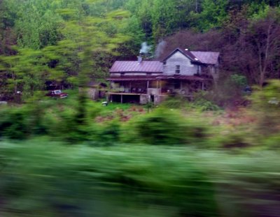 Yes, I know, out of focus. Just liked this old house.