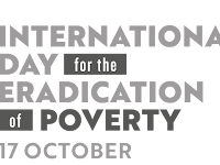 The International Day for the Eradication of Poverty - 17 October.