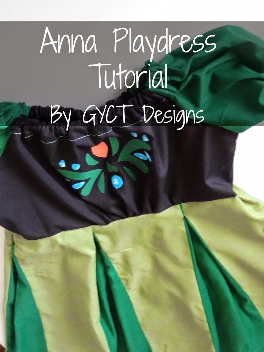 Princess Anna of Arendelle Coronation Dress Construction Notes