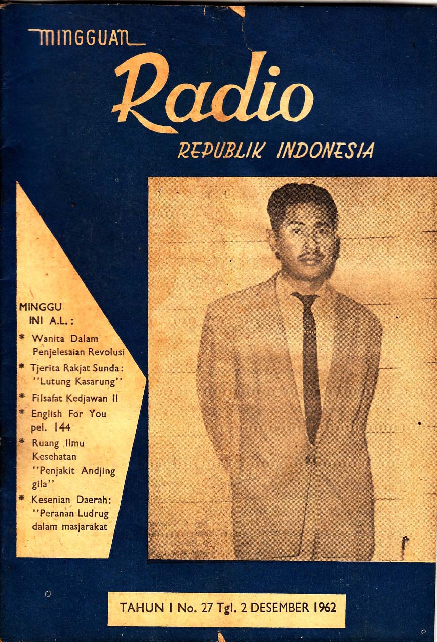 Koleksi K. Atmojo: Majalah Lama: "Mingguan Radio" Tahun 1962