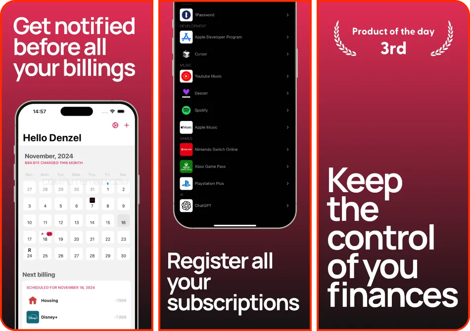 تطبيق Bills