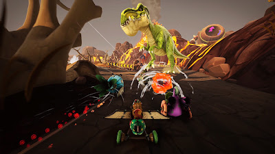 Gigantosaurus Dino Kart Game Screenshot 1